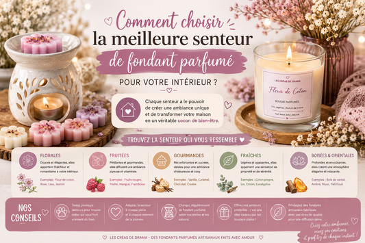 🌸 Comment choisir la meilleure senteur de fondant parfumé pour votre intérieur ? 🕯️✨